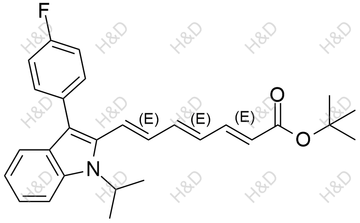 氟伐他汀杂质23结构式
