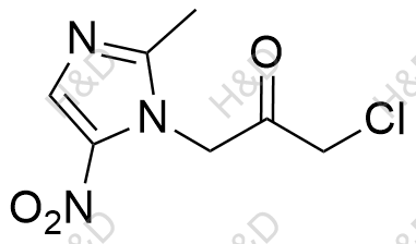 奥硝唑杂质32结构式