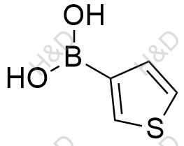 3-噻吩硼酸结构式