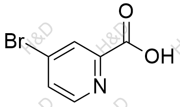 4-溴吡啶-2-羧酸结构式