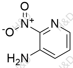 3-氨基-2-硝基吡啶结构式