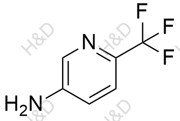 5-氨基-2-三氟甲基吡啶结构式