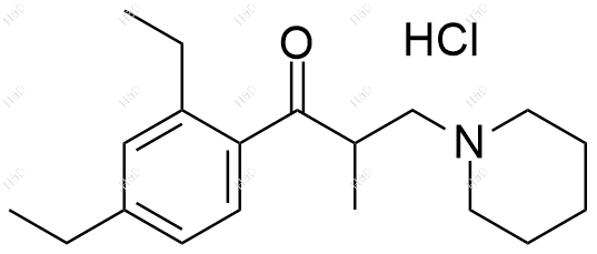 乙哌立松杂质30(盐酸盐)结构式