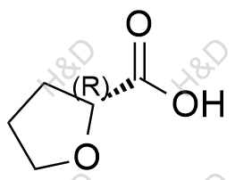 (R)-四氢呋喃甲酸化学结构式