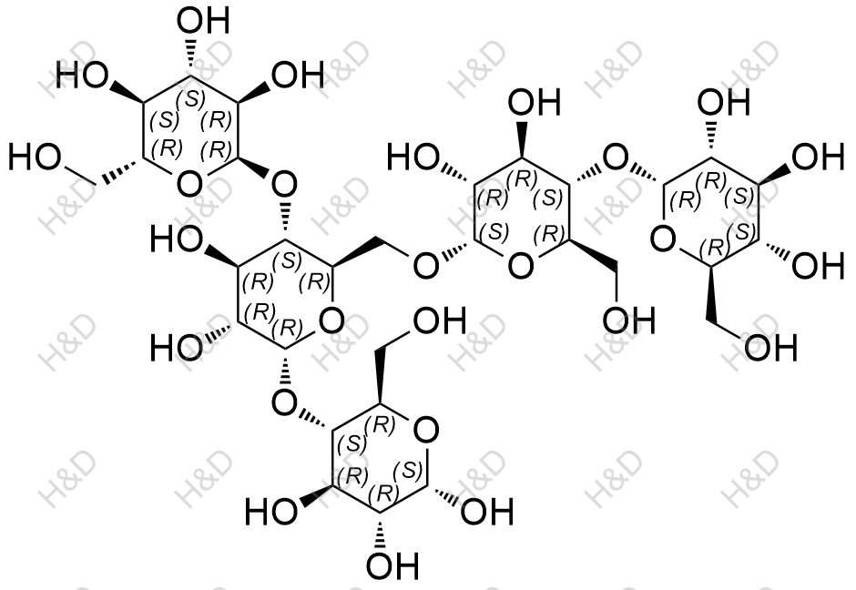 支链淀粉化学结构式