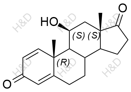 氯替泼诺杂质10结构式