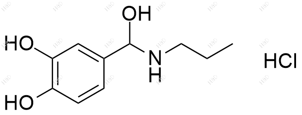 去甲肾上腺素杂质44(盐酸盐)结构式