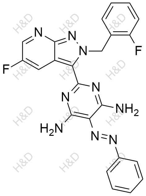 维立西呱杂质48结构式