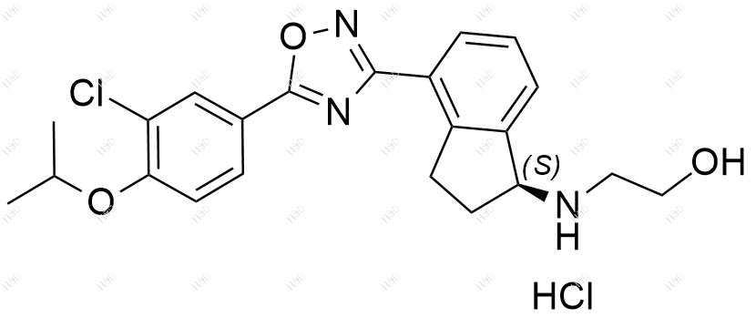 奥扎莫德杂质3（盐酸盐）结构式