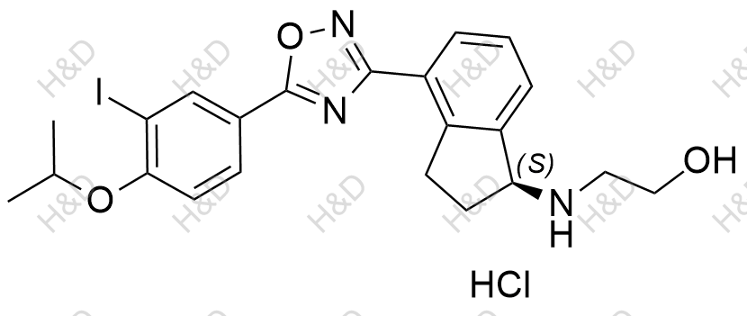 奥扎莫德杂质4（盐酸盐）结构式