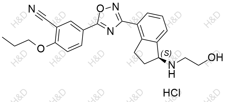 奥扎莫德杂质1（盐酸盐）结构式