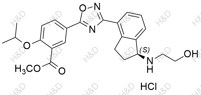 奥扎莫德杂质2（盐酸盐）结构式