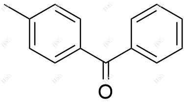 4-甲基二苯甲酮化学结构式