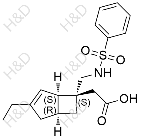 米诺巴林杂质62结构式