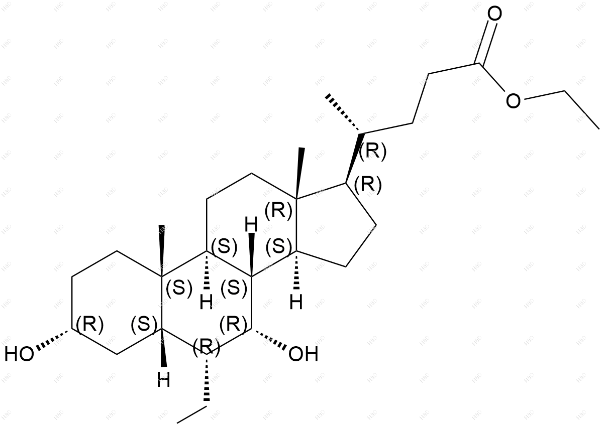 奥贝胆酸杂质36结构式