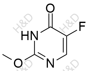 氟尿嘧啶杂质4结构式