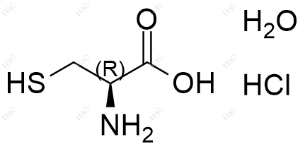 盐酸半胱氨酸一水合物化学结构式
