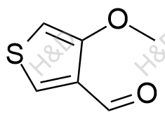 4-甲氧基噻吩-3-甲醛化学结构式
