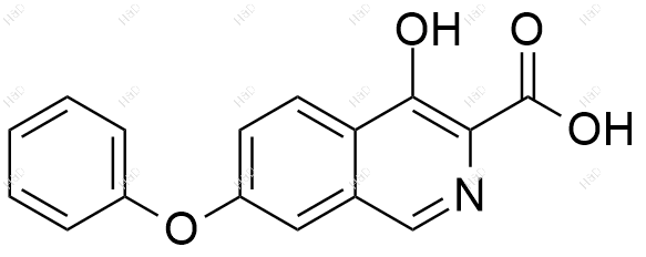 罗沙司他杂质50结构式