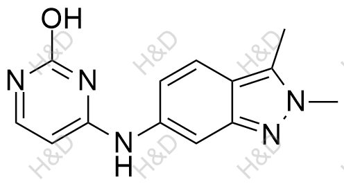 帕唑帕尼杂质60结构式