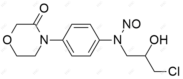 N-亚硝基利伐沙班杂质结构式