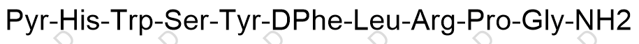 Gonadorelin[6-D-Phe]结构式