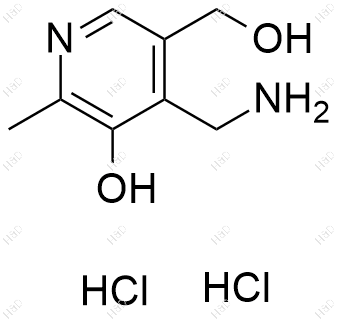 吡哆胺双盐酸盐化学结构式