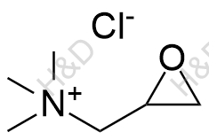 2,3-环氧丙基三甲基氯化铵化学结构式