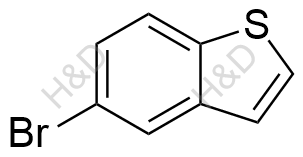 5-溴苯并[b]噻吩结构式