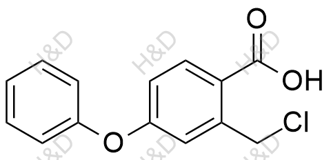 罗沙司他杂质60结构式