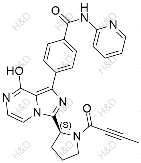 阿卡替尼杂质10化学结构式