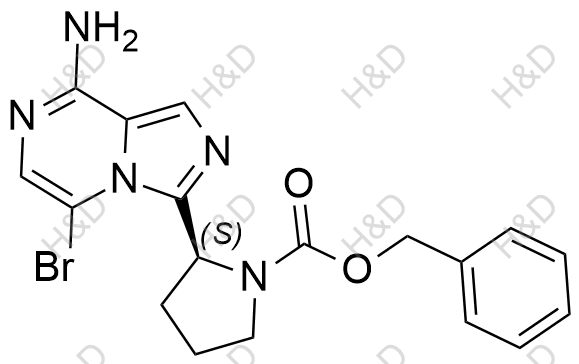 阿卡替尼杂质8结构式