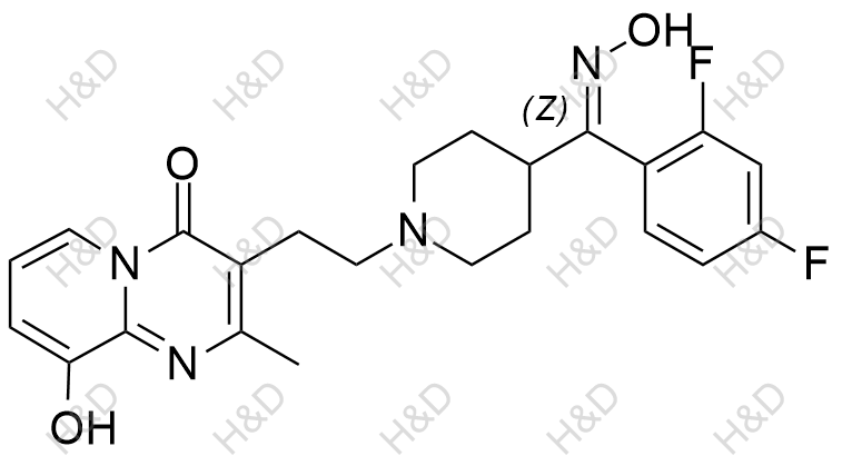 帕利哌酮杂质72结构式