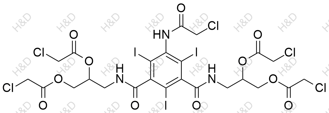 碘佛醇杂质7结构式