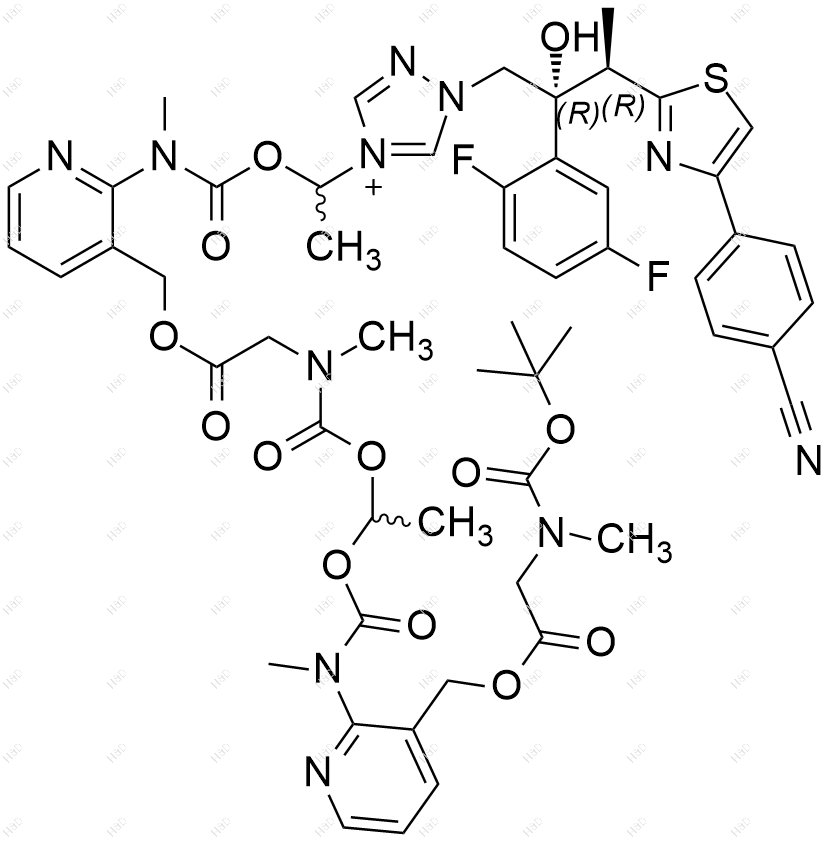艾沙康唑杂质58结构式