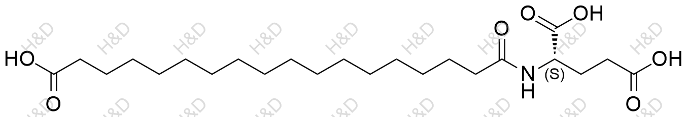 索玛鲁肽杂质15结构式