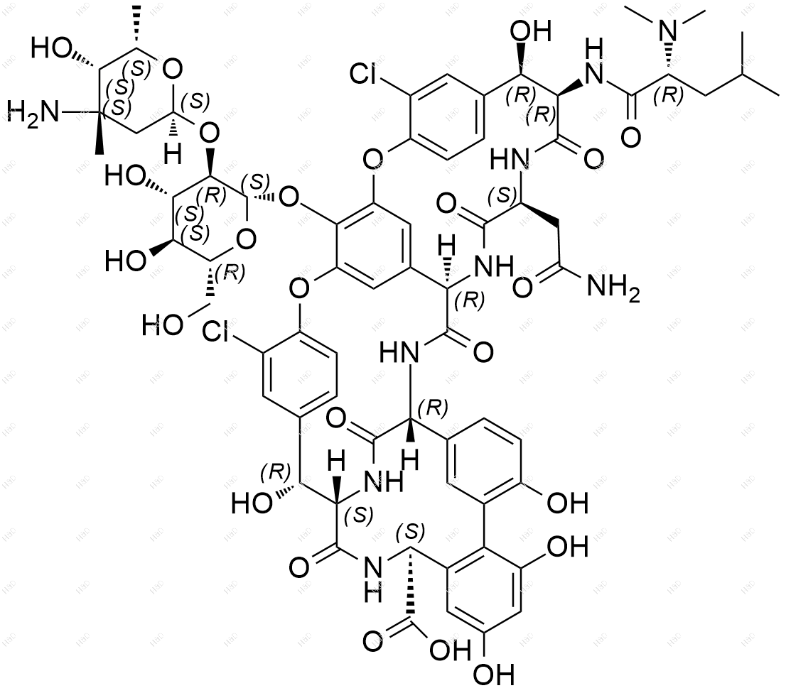 万古霉素EP杂质K结构式