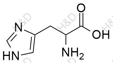 DL-组氨酸结构式