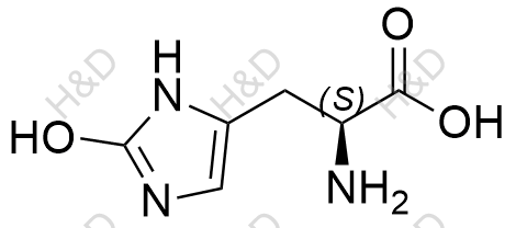 2-氧-L-组氨酸结构式