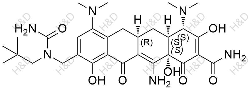 奥马环素杂质37结构式