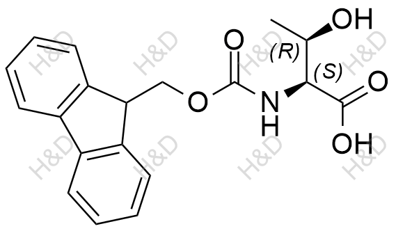 Fmoc-L-苏氨酸结构式