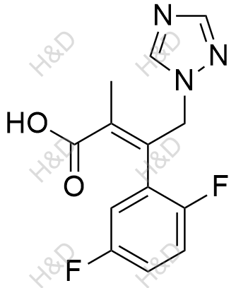 艾沙康唑杂质64结构式