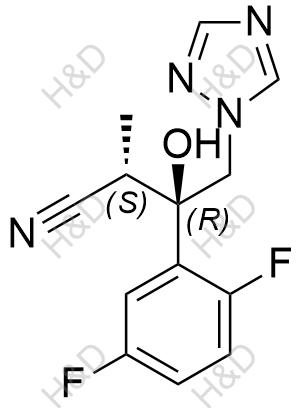 艾沙康唑杂质66结构式