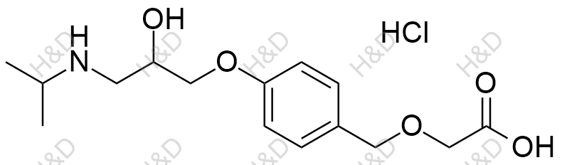 比索洛尔杂质35(盐酸盐)结构式