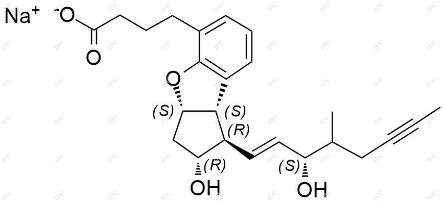 贝前列素钠化学结构式