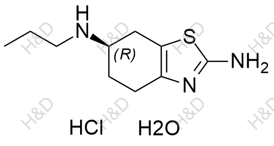 R-盐酸普拉克索结构式
