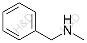 N-苄基甲胺化学结构式