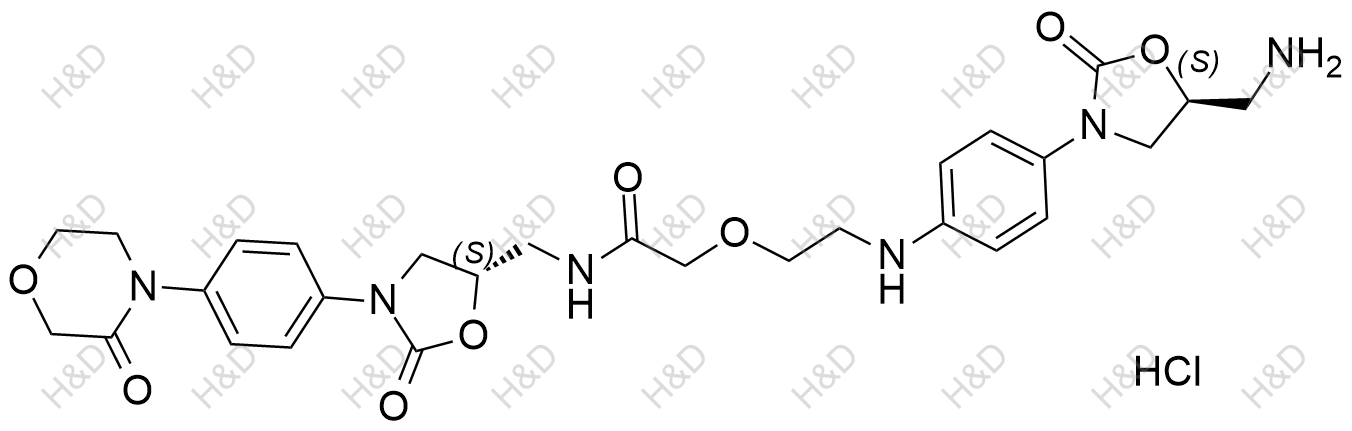 利伐沙班杂质71（盐酸盐）结构式
