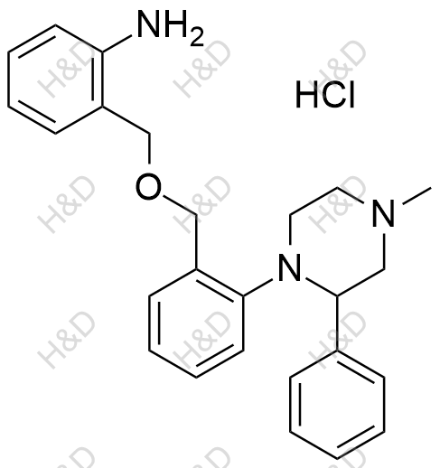 米安色林杂质32(盐酸盐)结构式