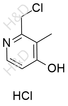 艾普拉唑杂质22(盐酸盐)结构式